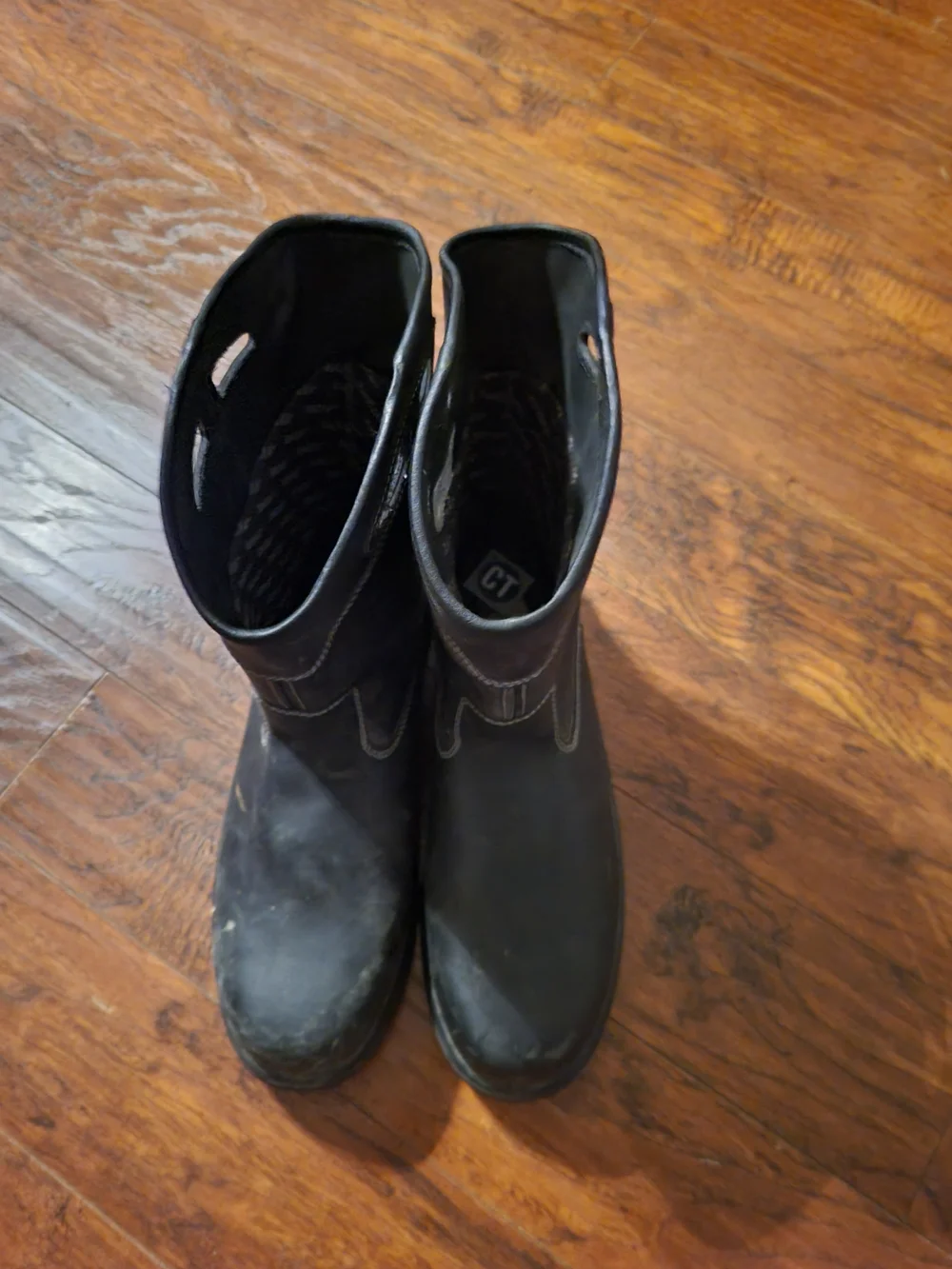 Avenger Black Work Pull-On Boots